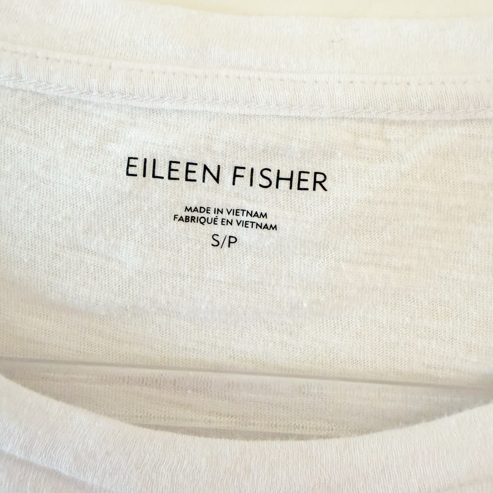 Eileen Fisher Short Sleeve Tee - Picture 3 of 5